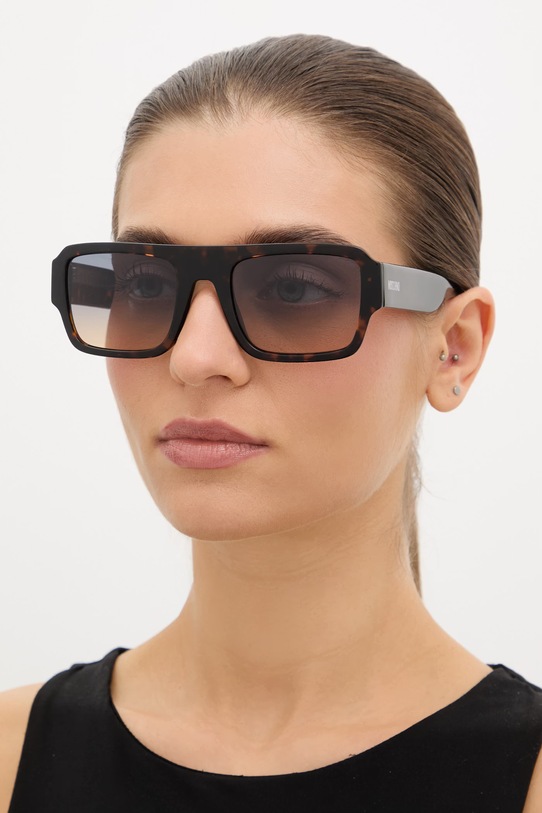 Moschino okulary przeciwsłoneczne MOS213/S brązowy AA00