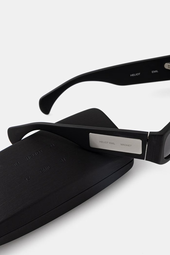 Heliot Emil okulary przeciwsłoneczne czarny SS26PRE.16.058.BLKMT.CO