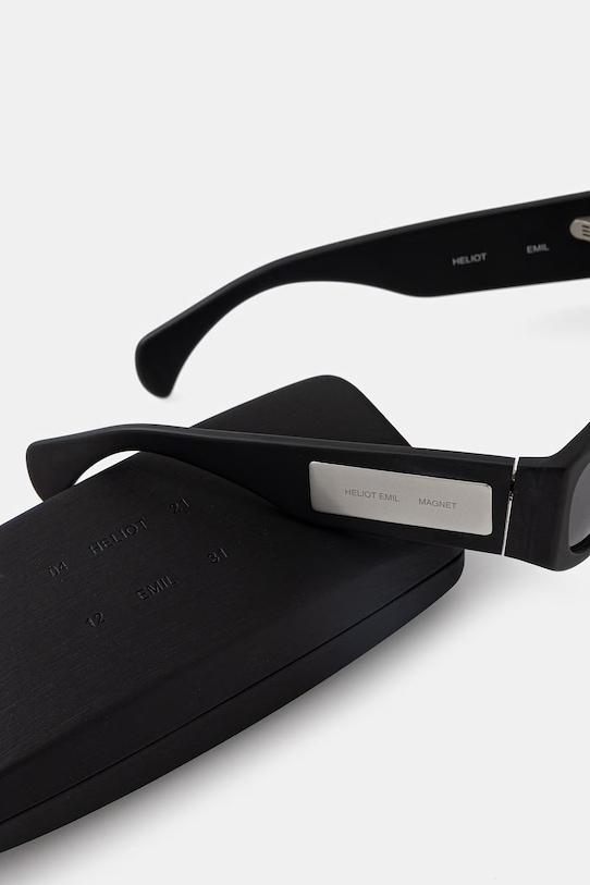 Heliot Emil okulary przeciwsłoneczne czarny SS26PRE.16.058.BLKMT.CO