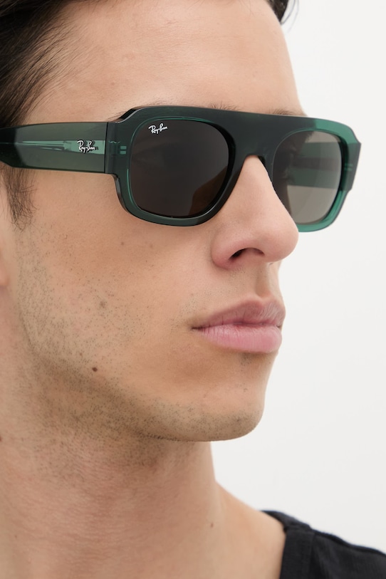 Slnečné okuliare Ray-Ban zelená 0RB2218