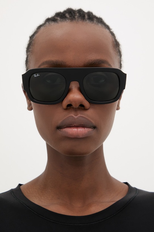 Ray-Ban okulary przeciwsłoneczne 0RB2218 czarny AA00