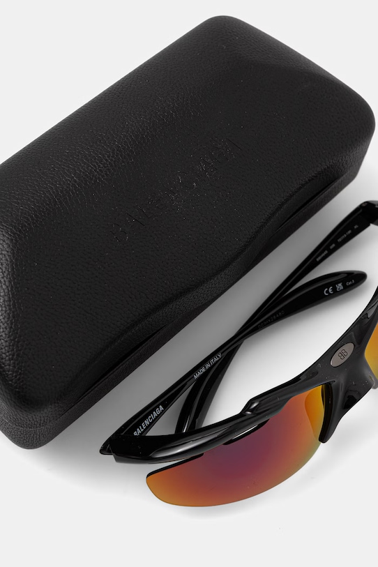 Balenciaga okulary przeciwsłoneczne czarny BB0464S