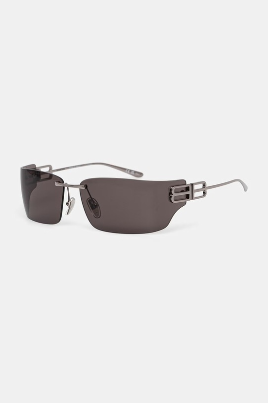 Balenciaga okulary przeciwsłoneczne srebrny BB0485SA