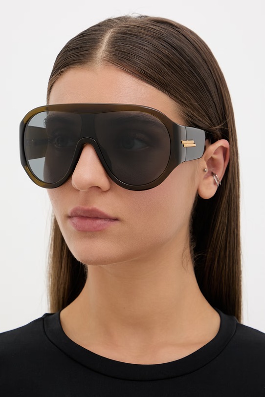 Bottega Veneta okulary przeciwsłoneczne BV1345S zielony AA00