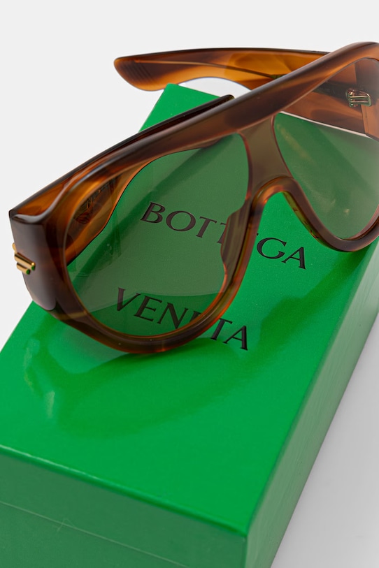 Bottega Veneta okulary przeciwsłoneczne brązowy BV1345S