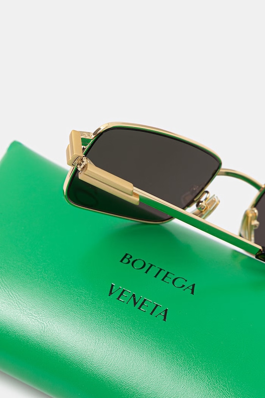 Akcesoria Bottega Veneta okulary przeciwsłoneczne BV1469S złoty
