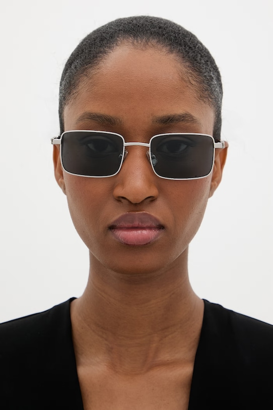 Bottega Veneta okulary przeciwsłoneczne BV1469S srebrny