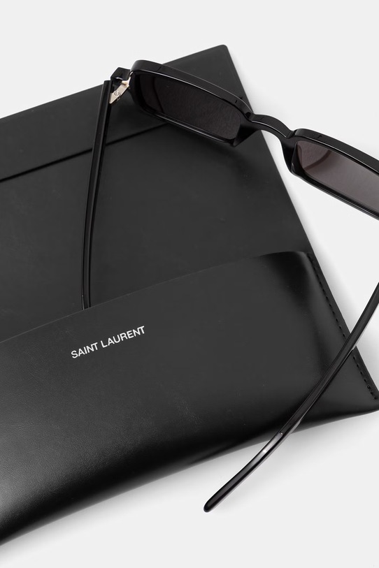Akcesoria Saint Laurent okulary przeciwsłoneczne SL.332 czarny