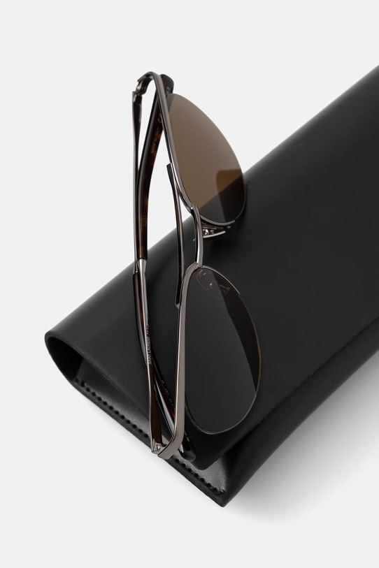 Αξεσουάρ Saint Laurent Γυαλιά ηλίου αβιάτορ SL.862 γκρί