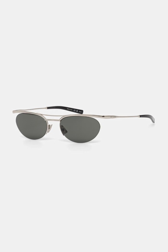 Saint Laurent okulary przeciwsłoneczne pilotki srebrny SL.862