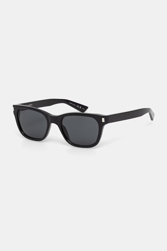 Saint Laurent okulary przeciwsłoneczne kwadratowe czarny SL.874