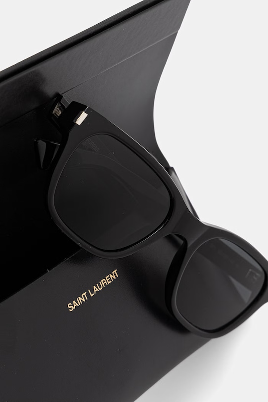Akcesoria Saint Laurent okulary przeciwsłoneczne kwadratowe SL.874 czarny