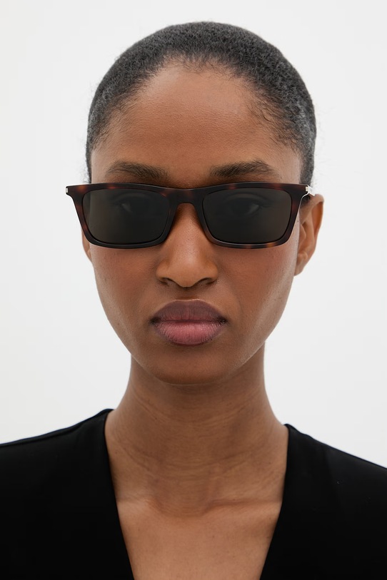 Saint Laurent Occhiali da sole SL.890.BETTY.THIN marrone