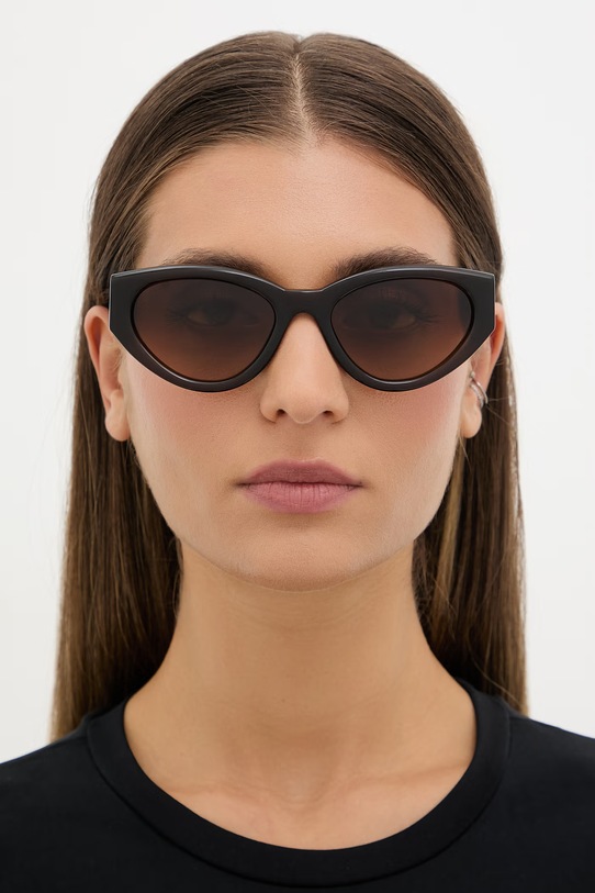 CHIMI ochelari de soare cat eye 10447 maro