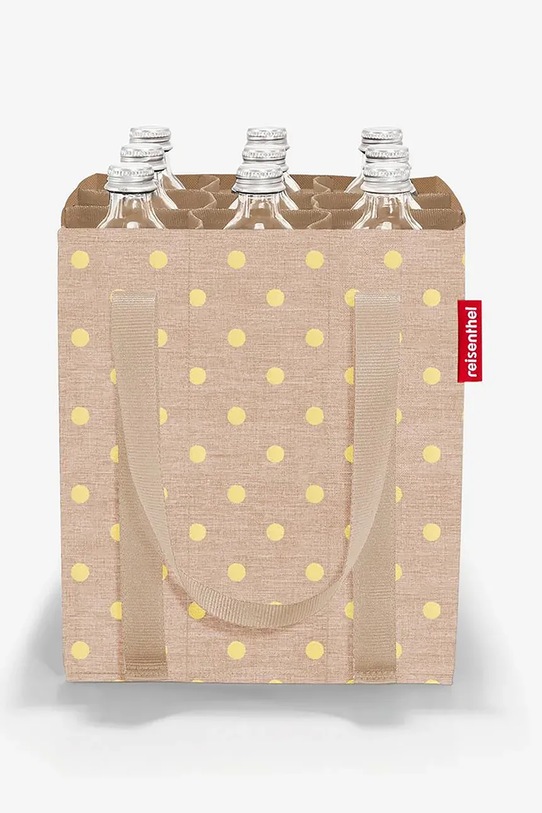 Сумка для бутылок с отделениями Reisenthel Bottlebag 24 x 28 x 24 cm бежевый RZJ6050