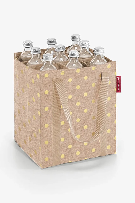 Сумка для бутылок с отделениями Reisenthel Bottlebag 24 x 28 x 24 cm RZJ6050 бежевый AA00