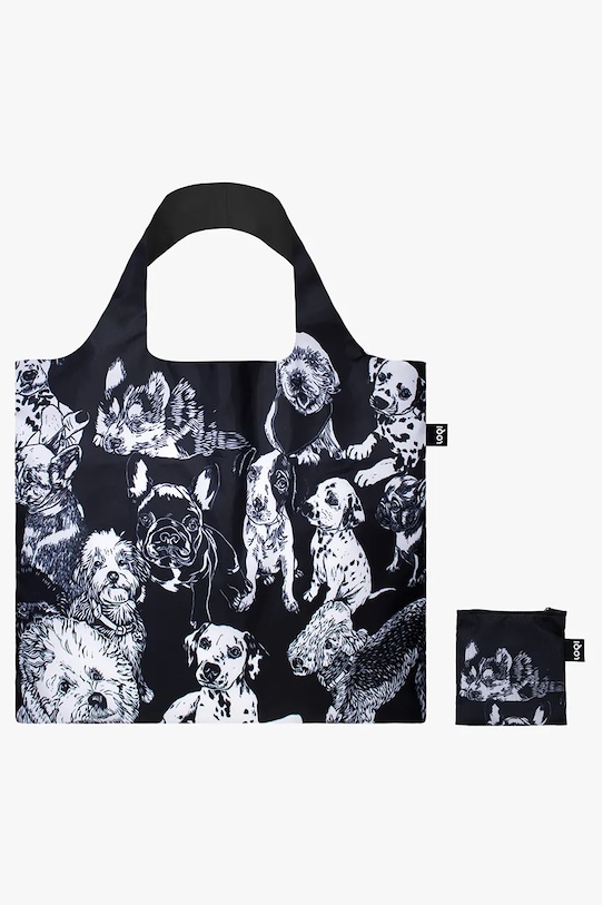 LOQI torba podręczna Red Poppy Bee multicolor Q.RP.DO