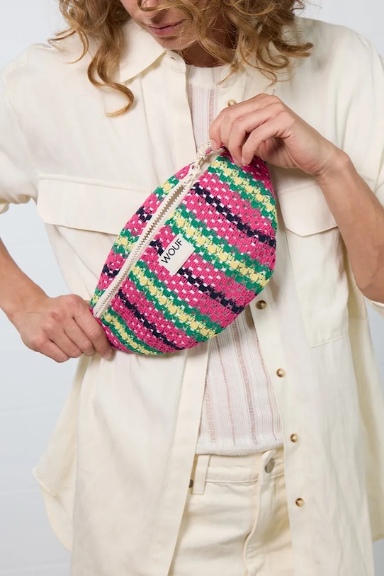 Чанта за кръст WOUF Tramontane розов WTO250011