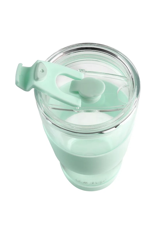 Vialli Design kubek termiczny ze słomką Fuori 600 ml turkusowy 428