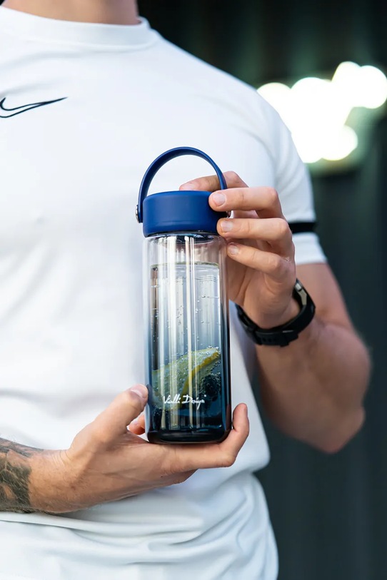 Vialli Design üveg infúziós szűrővel Fuori 350 ml 30183