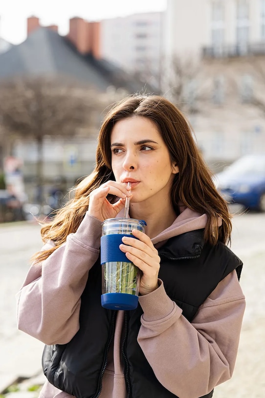 Vialli Design kubek termiczny ze słomką Fuori 600 ml 30381