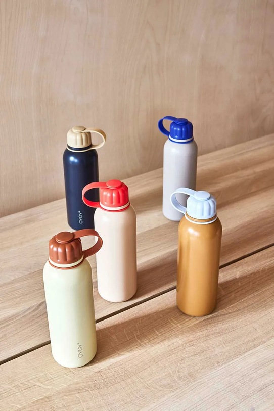 Akcesoria OYOY butelka termiczna Pullo 520 ml L300843 brązowy