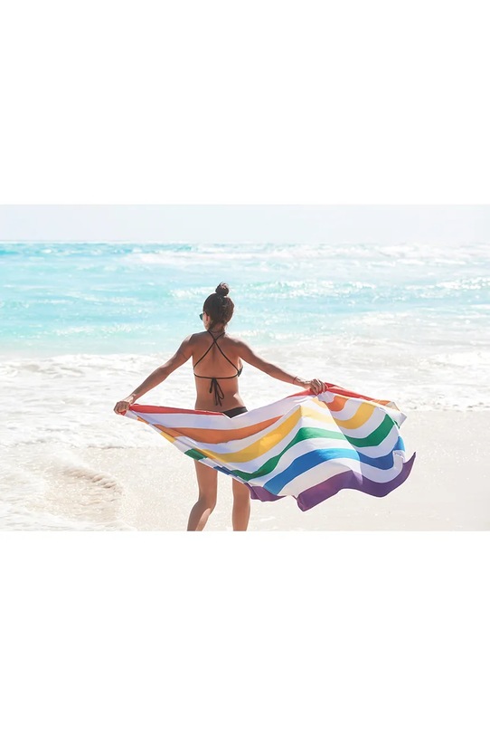 Dock & Bay ręcznik plażowy szybkoschnący Rainbow Skies 160 x 90 cm TOWLB.SUM.LG.RAINB.R multicolor