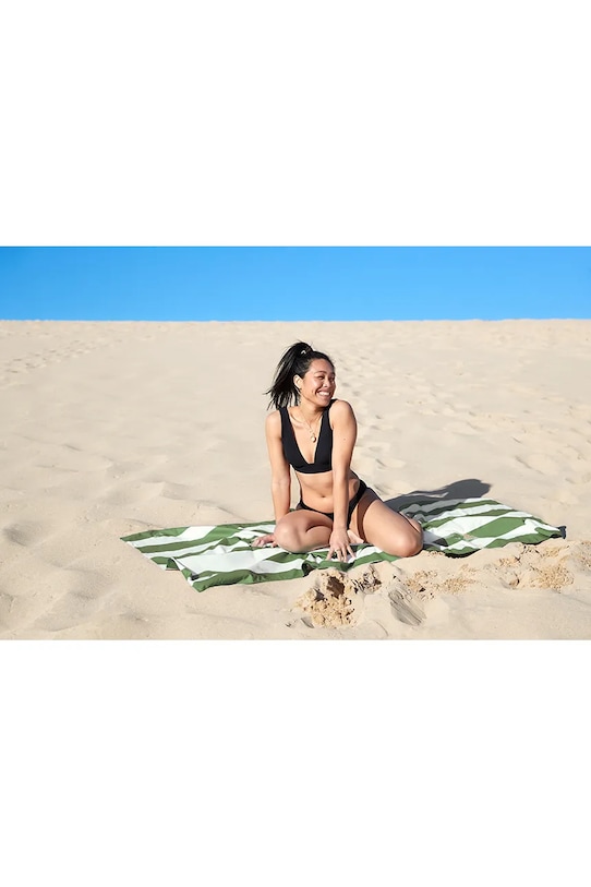 Dock & Bay gyorsan száradó strandtörülköző Cayman Olive 160 x 90 cm TOWLB.CAB.LG.KHAKI.R zöld