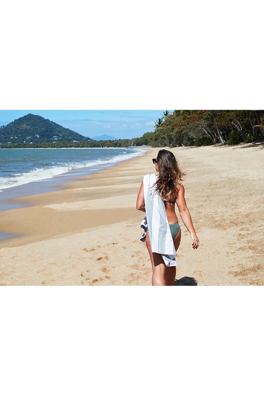 Dock & Bay gyorsan száradó strandtörülköző Goa Grey 160 x 90 cm szürke TOWLB.CAB.LG.LTGRY.R