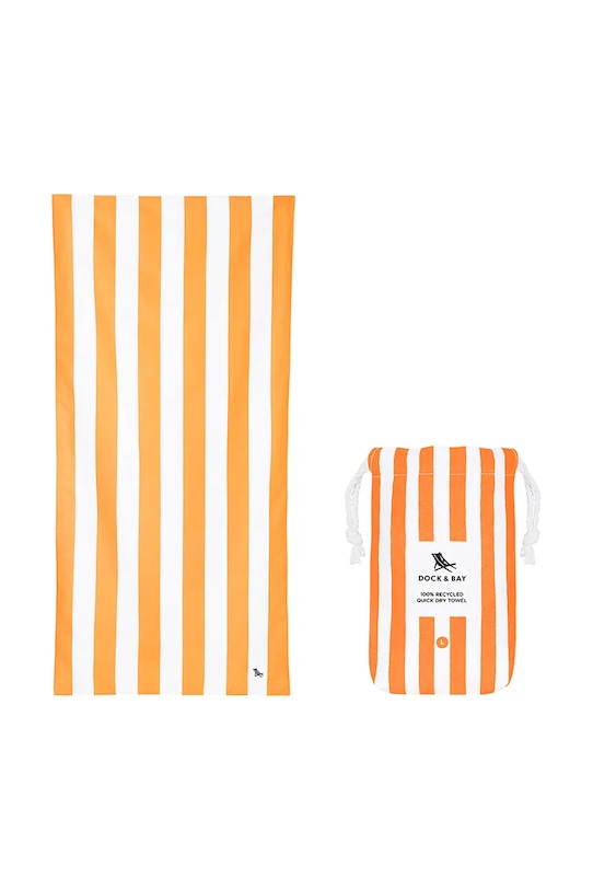 Dock & Bay gyorsan száradó strandtörülköző Ipanema Orange 160 x 90 cm narancssárga TOWLB.CAB.LG.ORANG.R