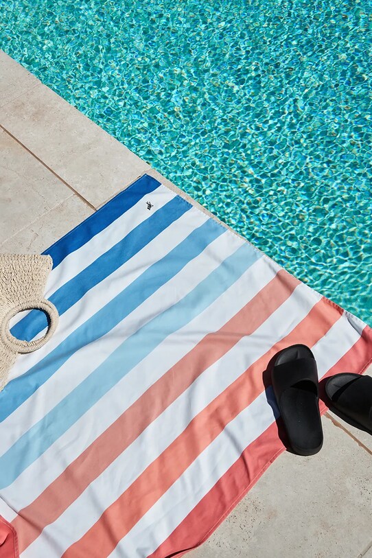 Lifestyle Dock & Bay prosop de plajă cu uscare rapidă Sand to Sea 200 x 90 cm TOWLB.SUM.XL.SANDSEA multicolor