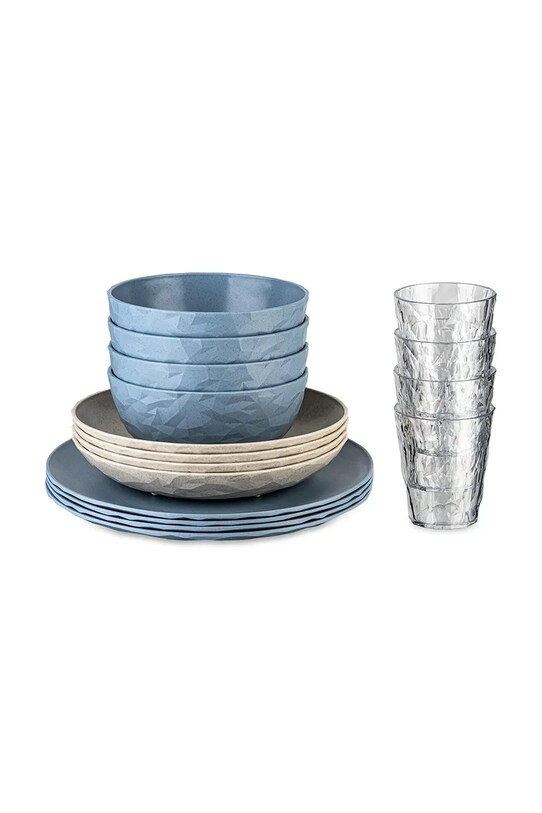 Riad pre 4 osoby Koziol Club Set Goteborg 16-pack viacfarebná 8627275