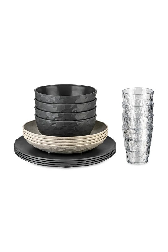 Riad pre 4 osoby Koziol Club Set Goteborg 16-pack viacfarebná 8627281