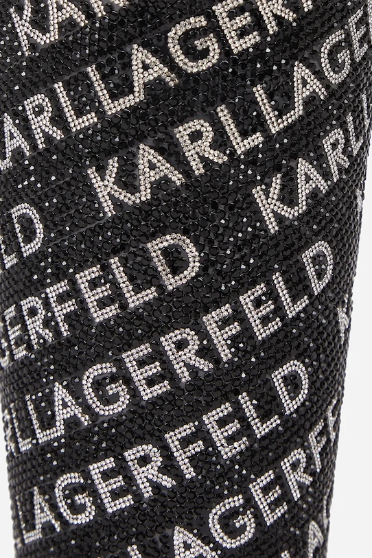 Lifestyle Karl Lagerfeld pohár szívószállal k/rhinestone A2W42018 fekete