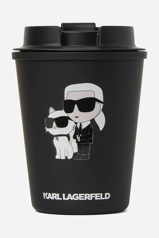 Hrnek Karl Lagerfeld ikon černá A2W42006
