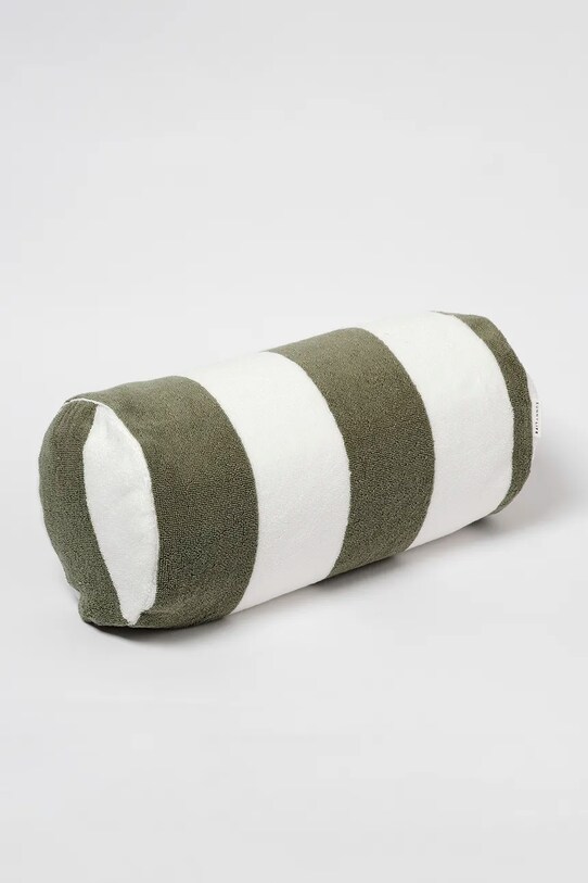 Nafukovací plážový polštář SunnyLife Vacay Olive Stripe S51IBPVA zelená AA00