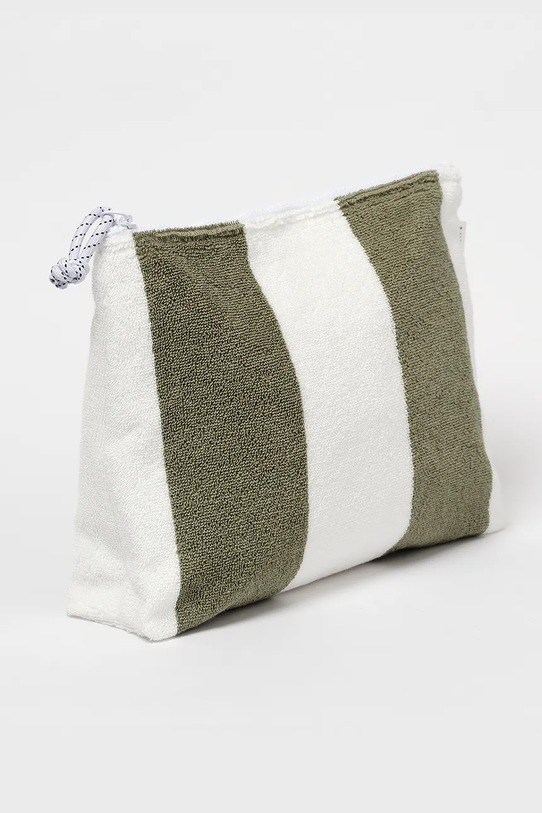 Чанта за плаж SunnyLife Vacay Olive Stripe S51TBPVA зелен AA00