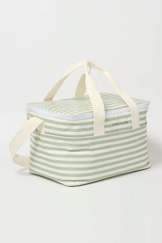 Termotaška SunnyLife La Palma Sage Stripe 18,7 L S51NCBWS zelená AA00