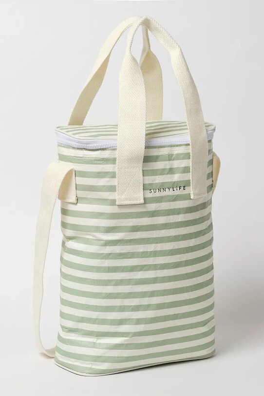 SunnyLife borsa termica La Palma Sage Stripe 8 L S51NTCWS verde AA00