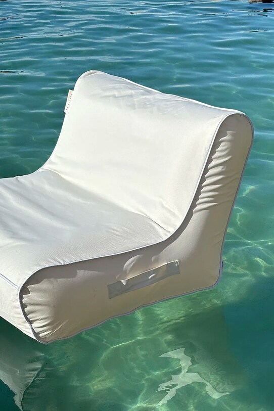 Nafukovací matrac na plávanie SunnyLife Luxe Casa Cream S51DYBCR