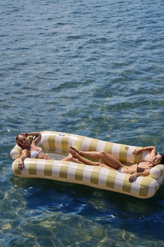 Madrac na napuhavanje za plivanje SunnyLife Casa Sand Stripe S51LHCAS