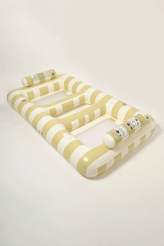 Madrac na napuhavanje za plivanje SunnyLife Casa Sand Stripe S51LHCAS zlatna AA00