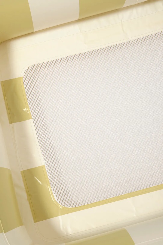 Madrac na napuhavanje za plivanje SunnyLife Casa Sand Stripe zlatna S51LHCAS