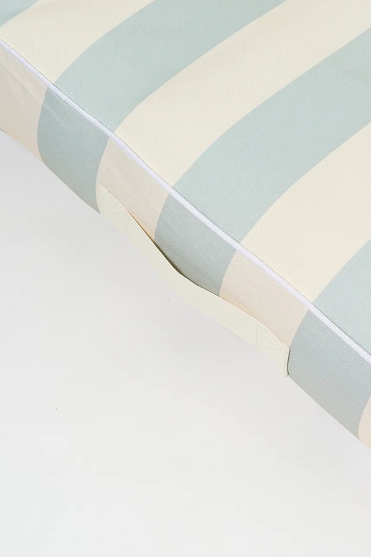 SunnyLife felfújható matrac úszáshoz Lazy Days Blue Stripe kék S51LDLBL