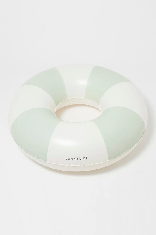 Lifestyle Plavecké kolo SunnyLife Vacay Soft Olive Stripe S41PRGRN zelená