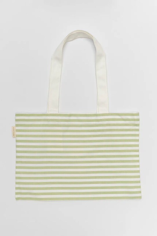 SunnyLife borsa da mare Duck Sage Stripe S51KCBGR verde AA00