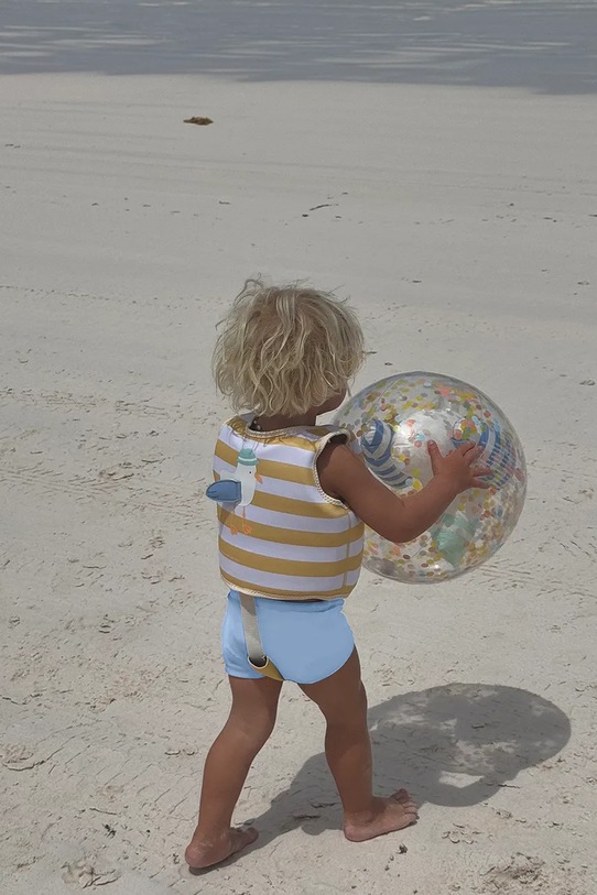 Дитячий жилет для плавання SunnyLife Sammy the Seagull Mustard Stripe 2-3 years S51VVMS2 жовтий