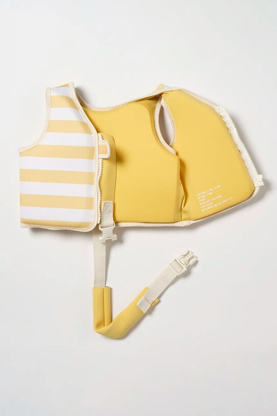 Lifestyle Dětská plavecká vesta SunnyLife Sammy the Seagull Mustard Stripe 2-3 years S51VVMS2 žlutá