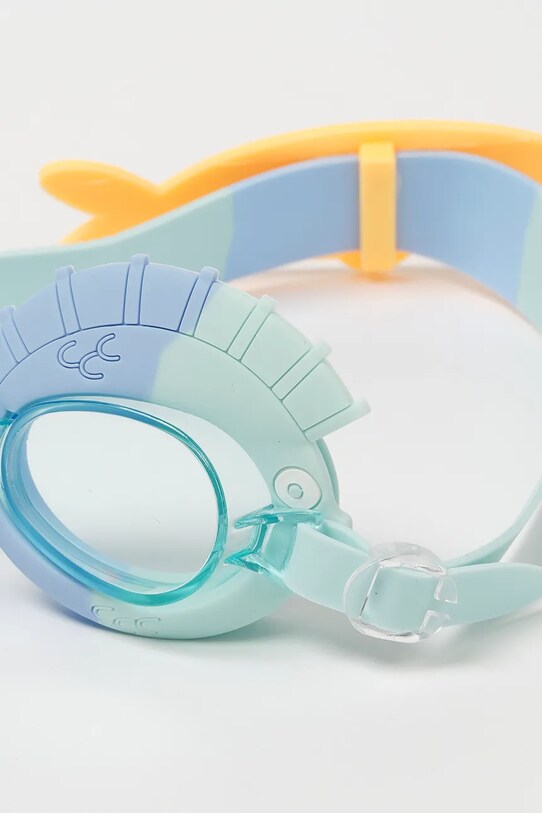 Plavecké brýle SunnyLife Finn the Fish Aqua Blue S51KSGAB vícebarevná AA00