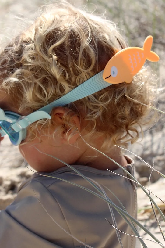 Plavecké brýle SunnyLife Finn the Fish Aqua Blue vícebarevná S51KSGAB